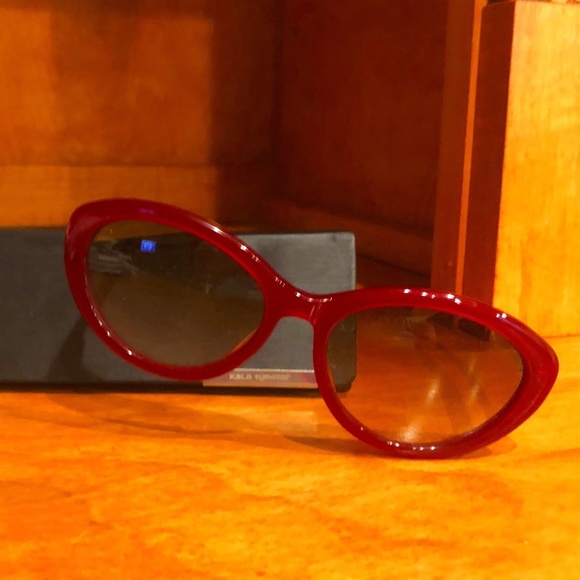 🎉🎊HOST PICK🎉🎊 Kala Paris Sunglasses EUC Red🎉🎊 - Picture 1 of 6